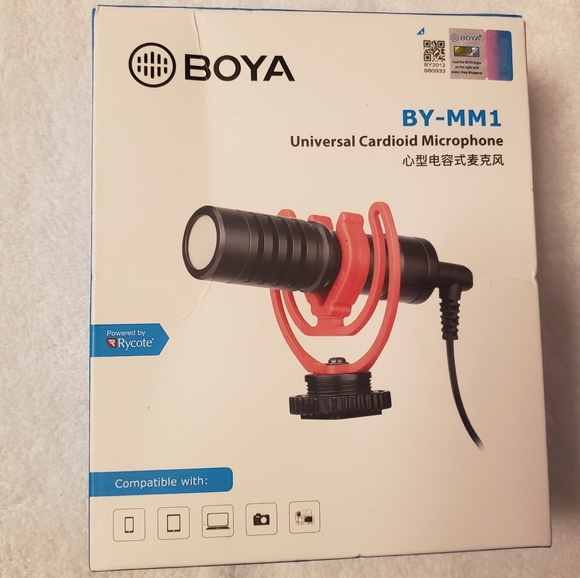 Boya MM1 Universal Cardiod Microphone – Black - Picture 5 of 8